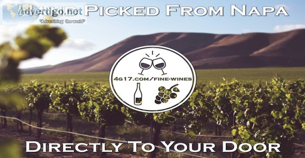 Fine wines from napa valley, Delivered To Your Door