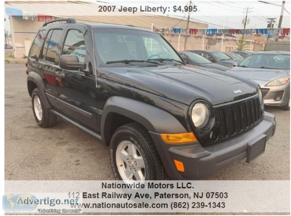 2007 Jeep Liberty Sport 4dr SUV 4WD  4995