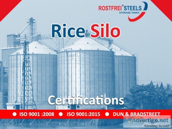 Rice Storage Silo Rostfrei Steel