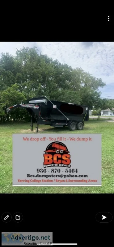 14151821 yard dumpsters for rent