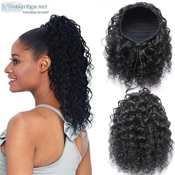 Curly hair Extension on Sale at True Glory Hair