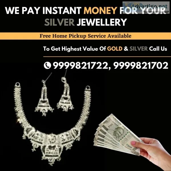 Ornament Sellers Can Sell Silver For Cash In Noida