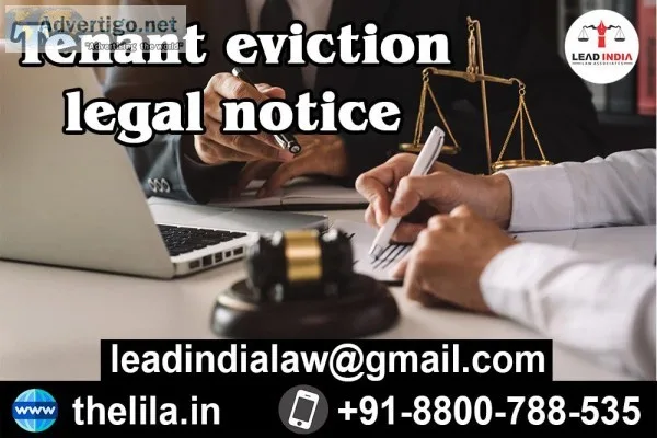 Tenant eviction legal notice - Lead India Law Associates