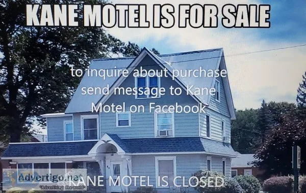KANE MOTEL FOR SALE