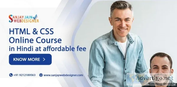 HTML and CSS Courses in Hindi