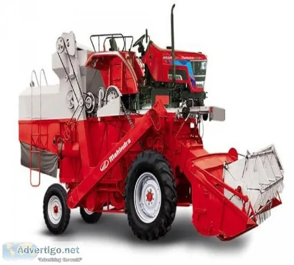 Mahindra combine harvester machine