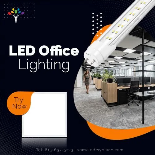 Buy LED office lighting and increase productivity of employees