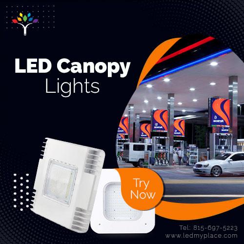 Buy Canopy LED Lights for Gas Stations at low price