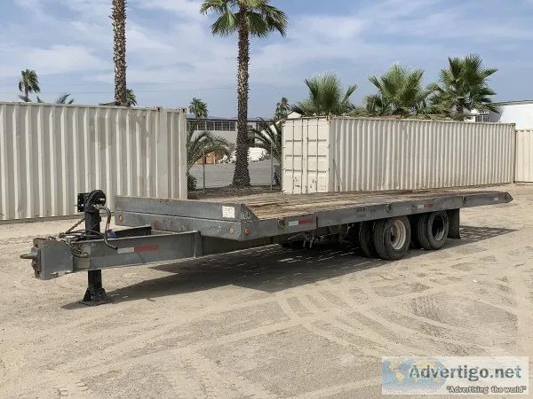 1993 INTERSTATE TRAILERS EQUIPMENT TRAILER 489-01