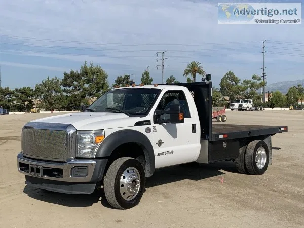 2016 FORD F550 FLATBED TRUCK 116201214