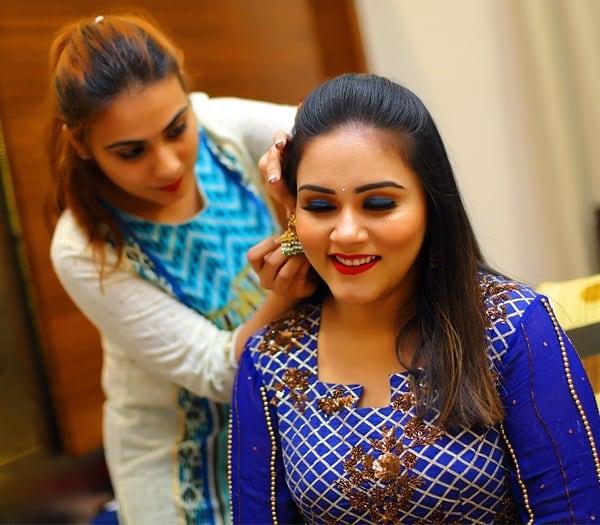 Get the Best Party Makeup Artist In Chennai  Celebrity Artist Va