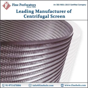 The best centrifugal screen manufacturer