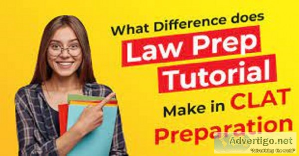 What difference does law prep tutorial make in clat preparation?