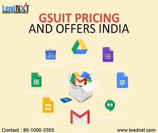 G-suit pricing and offers India