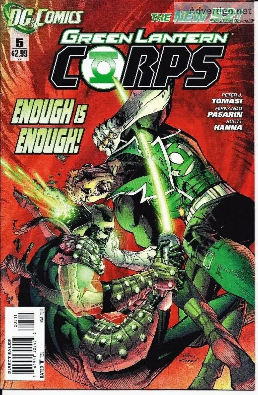 GREEN LANTERN CORPS 5 DC COMICS 2012
