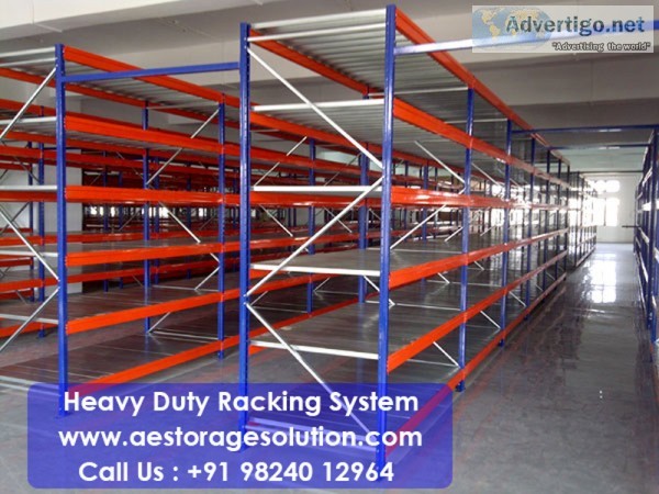 Manufacturer of heavy duty racking system ahmedabad