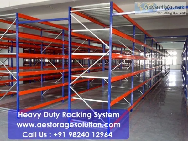 Manufacturer of heavy duty racking system ahmedabad