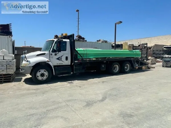 2002 INTERNATIONAL 4400 EQUIPMENT CARRIER TRUCK 740-01