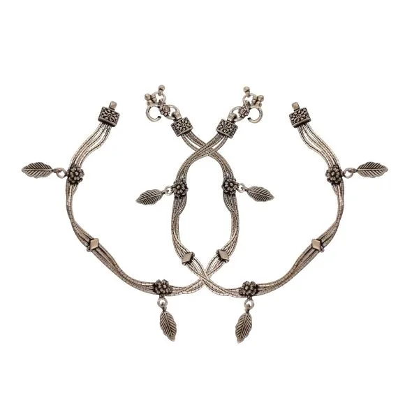 Best silver anklets at miorah
