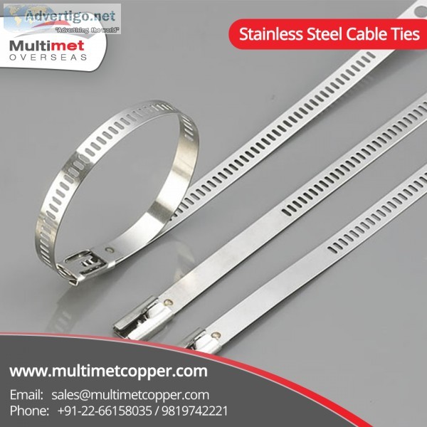 Stainless steel cable ties