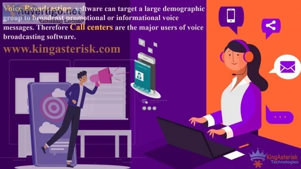 Best voice broadcasting software provide by kingasterisk technol