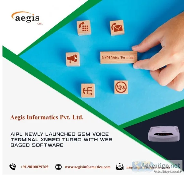 Fixed Cellular Terminal Launched by Aegis Informatics Pvt. Ltd.