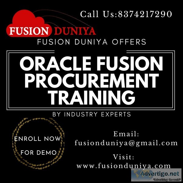 Oracle procurement cloud training
