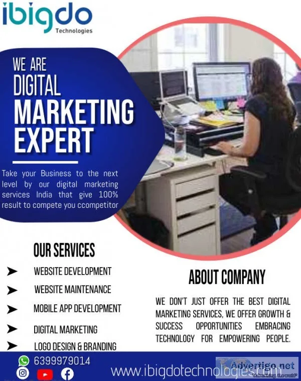 Top digital marketing services in india | ibigdo technologies
