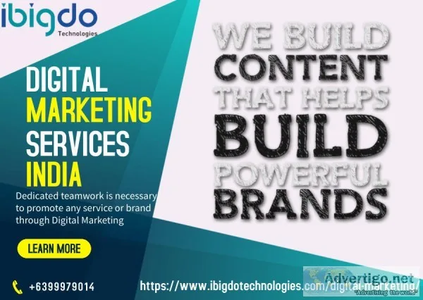 Top digital marketing services in india | ibigdo technologies