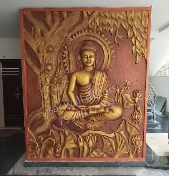 Buddha Wall Mural Art Work
