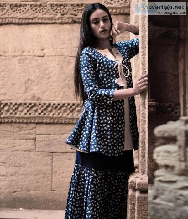 Buy Sharar Suit Designing Online at Low Price