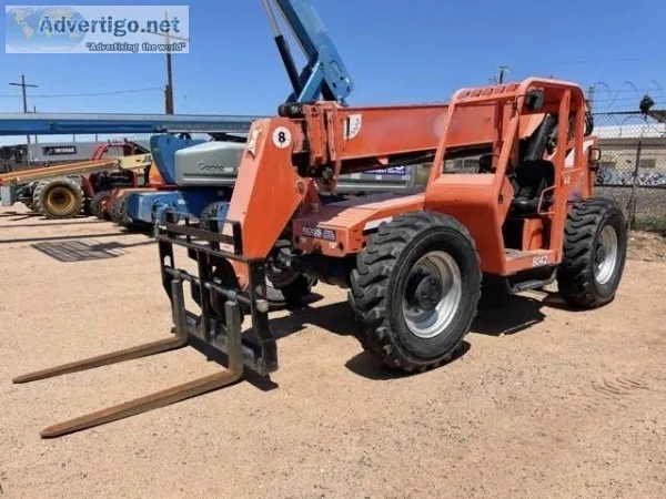 2007 SKYTRAK 8042 ROUGH TERRAIN REACH FORKLIFT 1394-03