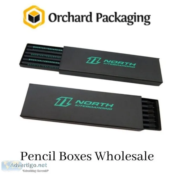 Get Special Discounts on Custom Pencil Boxes at OrchardPackaging