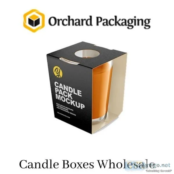 Get Special Discounts on Custom Candle Boxes at OrchardPackaging