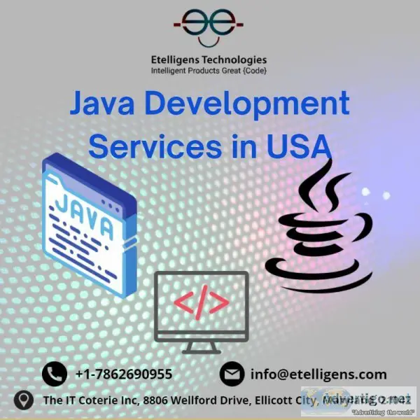 Java Development Services in USA  Etelligens Technologies