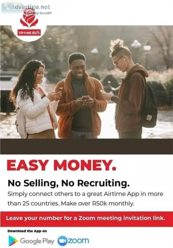 Turn your monthly airtime into monthly income
