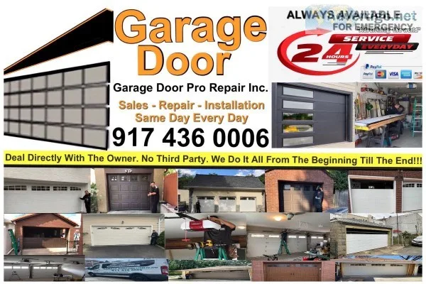 GARAGE DOOR REPAIR AND INSTALLATION SERVICE 917 436 0006