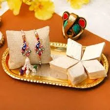 Online rakhi with sweets delivery from myflowertree