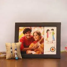 Buy raksha bandhan photo frame from myflowertree