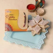 Online rakhi with sweets delivery from myflowertree