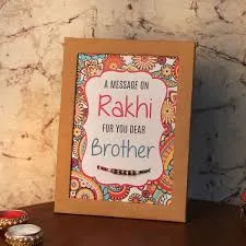 Buy raksha bandhan photo frame from myflowertree