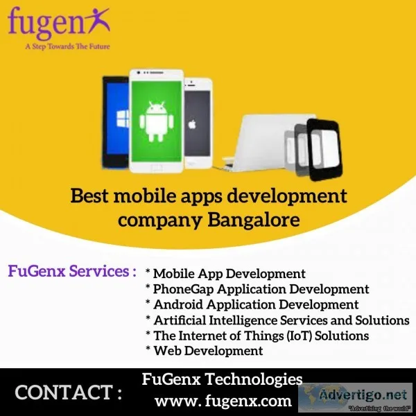 Mobile application development companies Bangalore