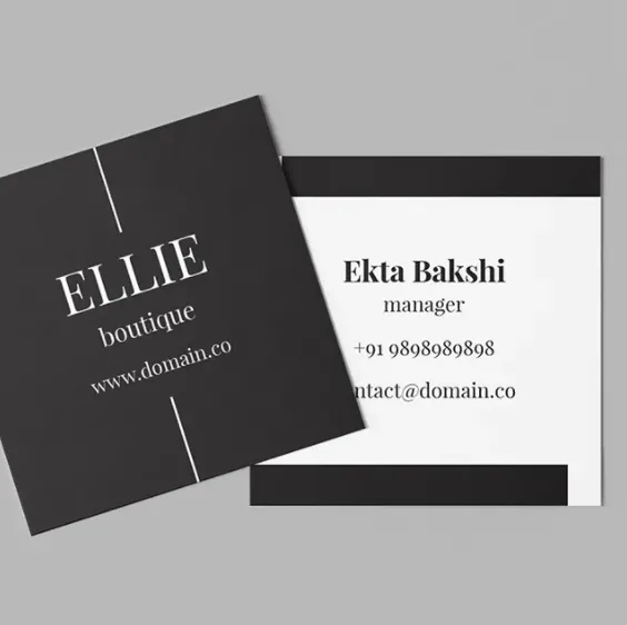 Unique Boutique Visiting Card online