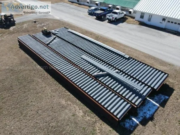 Steel Vehicle Bridge with accessories