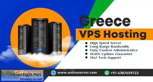 Promote your business with greece vps hosting by onlive server