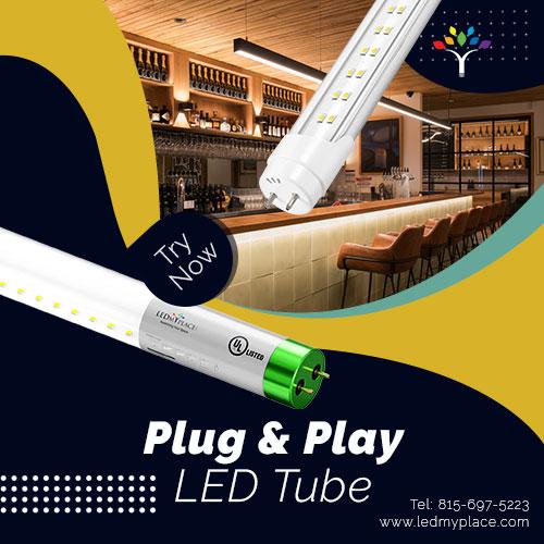 Get Plug and Play LED Tube at low price with less maintenance