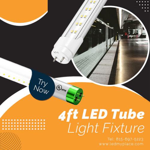 Get 4ft LED tube light fixture at low price