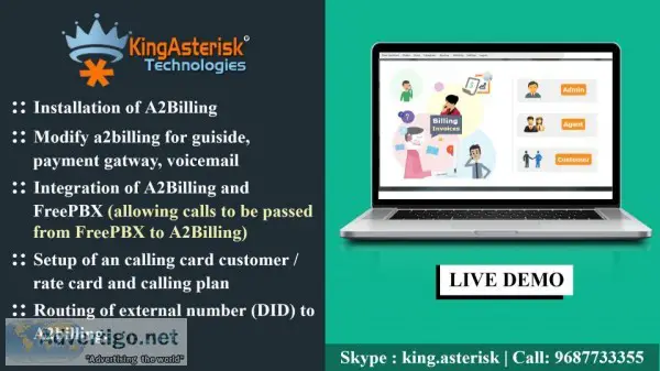 Asterisk based voip billing solutions by kingasterisk technologi