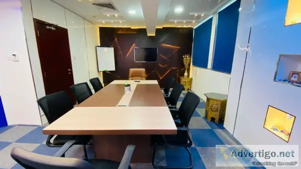 Furnished Office for rent in Dubai with Free Access to Meeting R