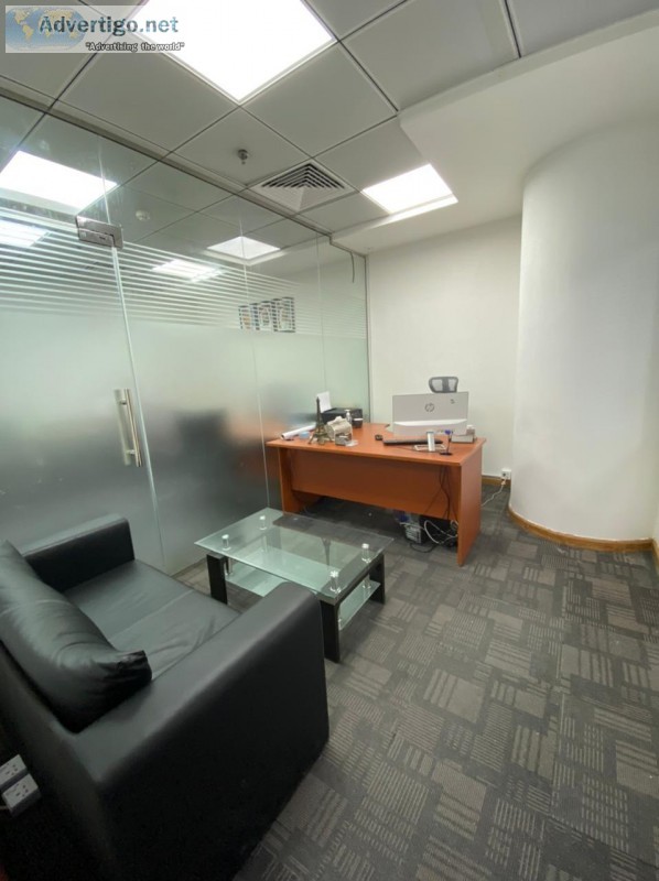 Furnished Office for rent in Dubai with Free Access to Meeting R